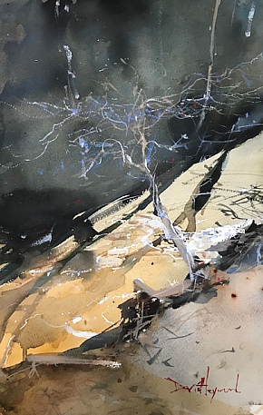 David Heywood 'River Mole' Original Watercolour 